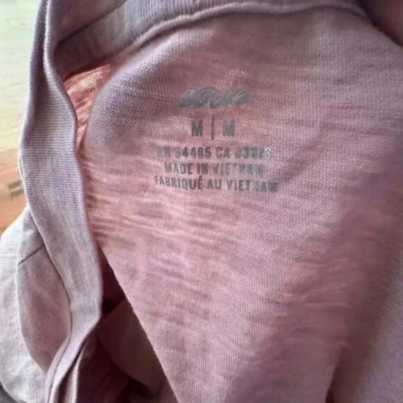 Aerie Oversized Short Sleeve Long Line Pockets Tee l SIZE MEDIUM - Picture 7 of 7